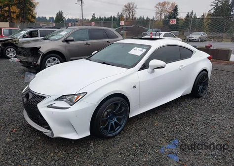 2015 Lexus Rc 350 z USA, uszkodzony, nr VIN JTHHE5BC9F5009878